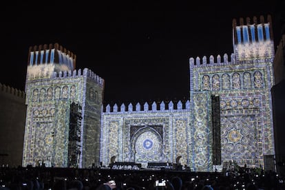 El espacio Bab Al Makina donde se desarrollan alguna de las actuaciones que se celebran en el Festival de Fez de las Músicas Sagradas del Mundo.