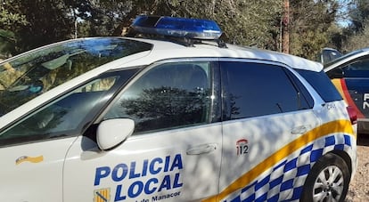 Coche de la Policía Local de Manacor, en una imagen de archivo.