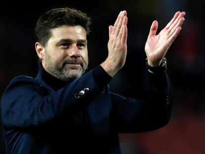 Mauricio Pochettino, en su etapa como técnico del Tottenham