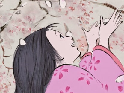 Fotograma de &#039;El cuento de la princesa Kaguya&#039;.