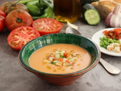 Receta gazpacho