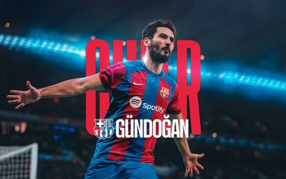 El Barcelona ha anunciado el fichaje de Gündogan.