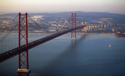 Puente 25 de Abril, en Lisboa