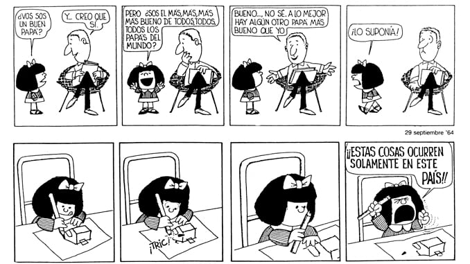 Mafalda: la niña respondona cumple sesenta años