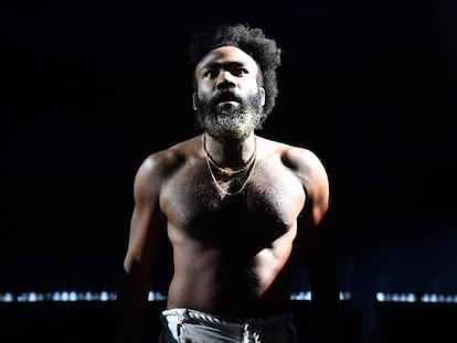 Donald Glover, alias Childish Gambino, en un concierto de 2019.