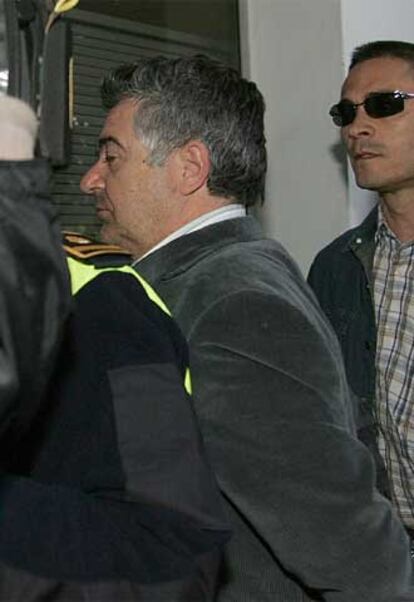 Juan Antonio Roca, a su llegada a los juzgados de Marbella.