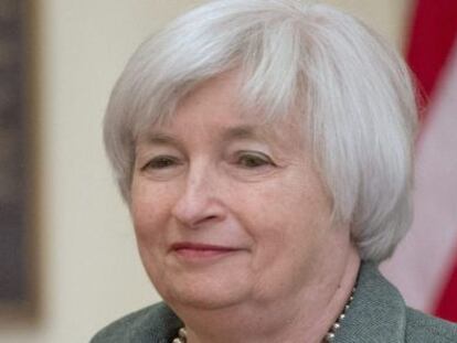 La presidente de la Reserva Federal, Janet Yellen.