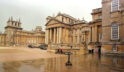 El palacio de Blenheim, que vuelve a estar en la herencia del controvertido marqués.