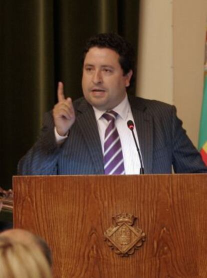 Javier Moliner, presidente del PP y de la Diputación de Castellón.