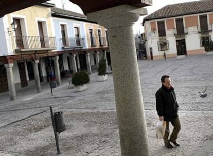 Plaza de Segovia, en el municipio de Navalcarnero, donde se han autorizado más recalificaciones  de terreno de las previstas.
