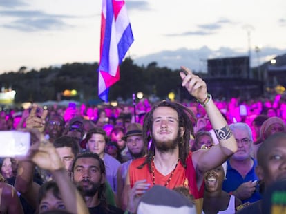 El público durante uno de los conciertos del festival.