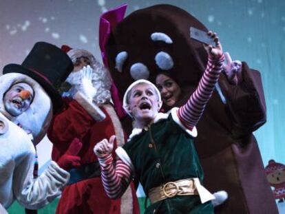 En el veterano teatro familiar Sanpol, se podrá ver Merry Christmas. Haciendo la Navidad (los días 23, 27 y 30)