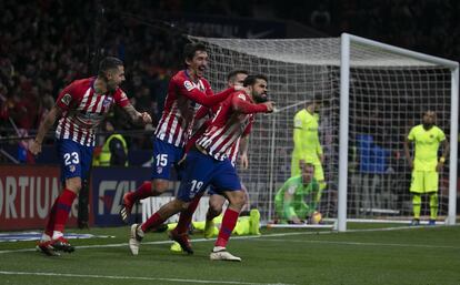 Diego Costa celebra tras marca gol