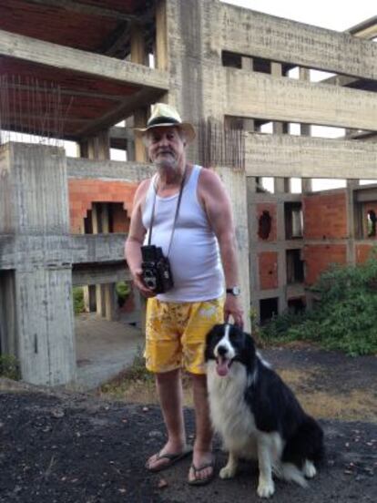 El antropólogo Marc Augé, retratado esta semana en Giarre.