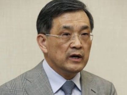 El vicepresidente de Samsung Kwon Oh-hyun, este miércoles.