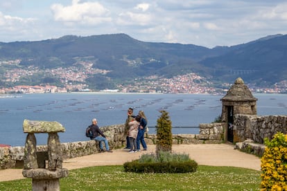 Las vistas de la Ría de Vigo desde el parque Monte do Castro de la ciudad gallega.