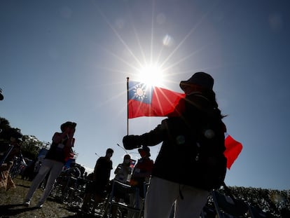 Celebración del día nacional de Taiwán, el pasado domingo.