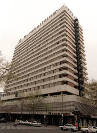 Vista del Hotel Eurobuilding de Madrid. EFE/Archivo