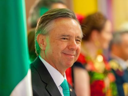 El embajador de M&eacute;xico en EE UU, Eduardo Medina Mora.