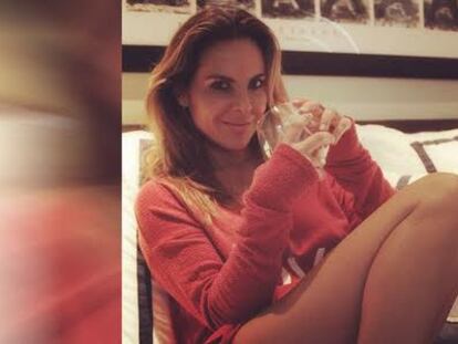 Kate del Castillo en una foto de Instagram.