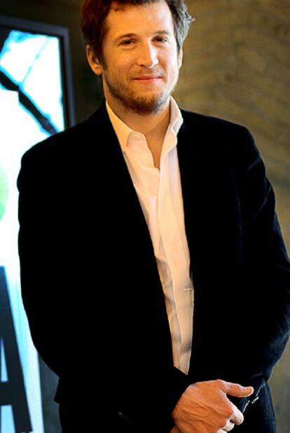 Guillaume Canet, ayer en el edificio de Correos tras presentar su película.