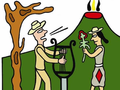 POETA DE LA LIRA PRESTADA