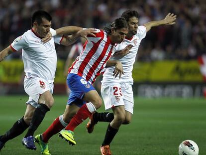 Atlético de Madrid y Sevilla disputan la semifinal de la Copa del rey