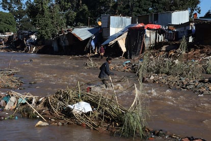 Inundaciones en Durban