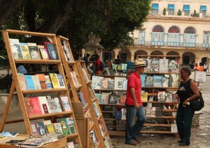 Una de las muchas librerías de segunda mano de la capital de la isla.