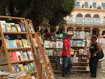 Una de las muchas librerías de segunda mano de la capital de la isla.