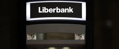 Cajero automático de Liberbank en Oviedo.