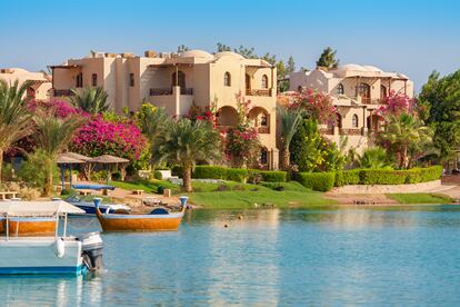 The tourist complex of El Gouna, in Egypt.