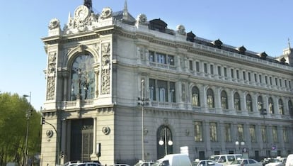 Sede del Banco de Espa&ntilde;a en Madrid.