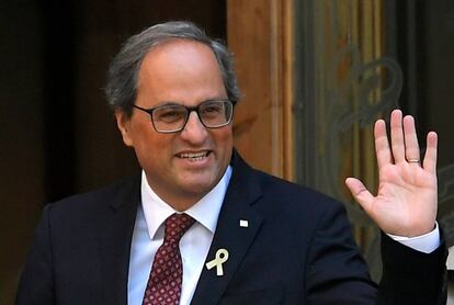 El presidente de la Generalitat Quim Torra.