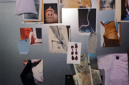 Moodboarddel proceso de diseño de Supriya Lele x Mango.