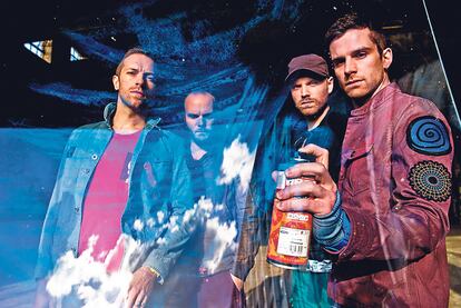 El grupo Coldplay en 2011