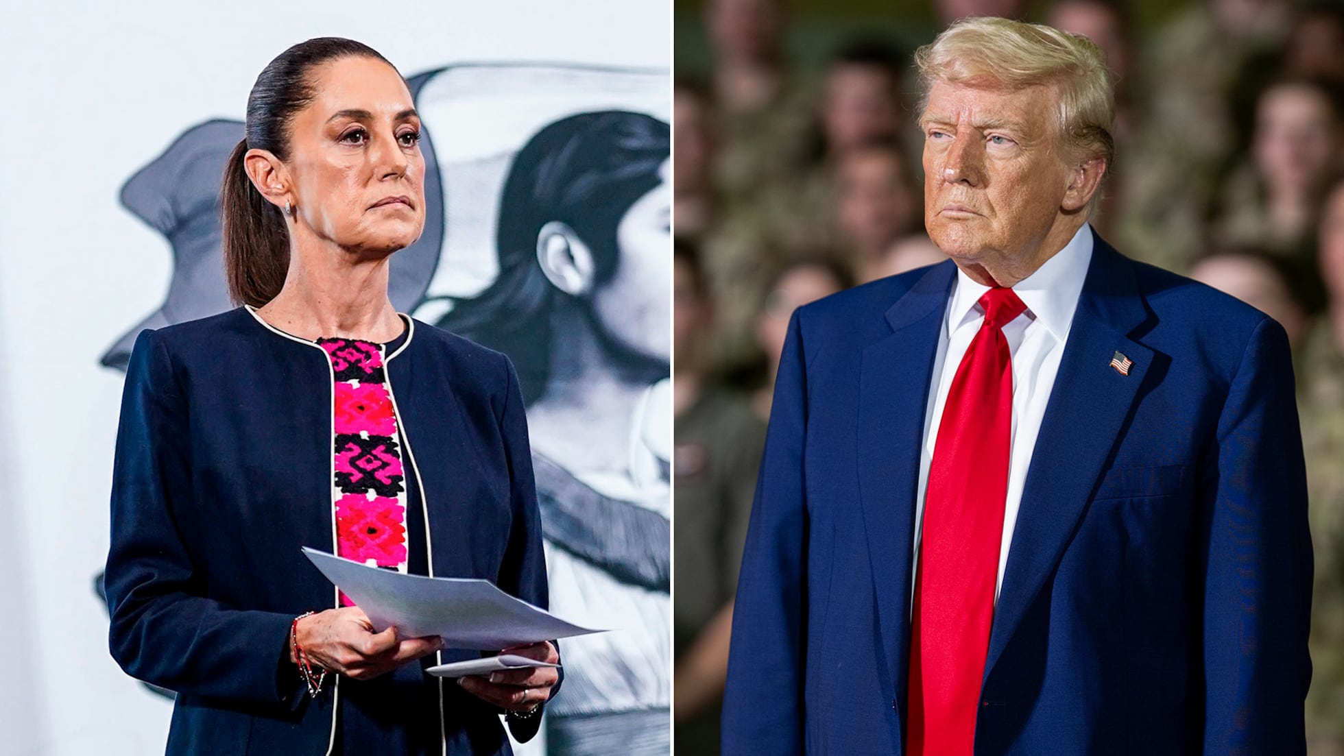 Sheinbaum rechazó una propuesta de Trump sobre una intervención del Ejército de EE UU en territorio mexicano: “No, presidente” | EL PAÍS México