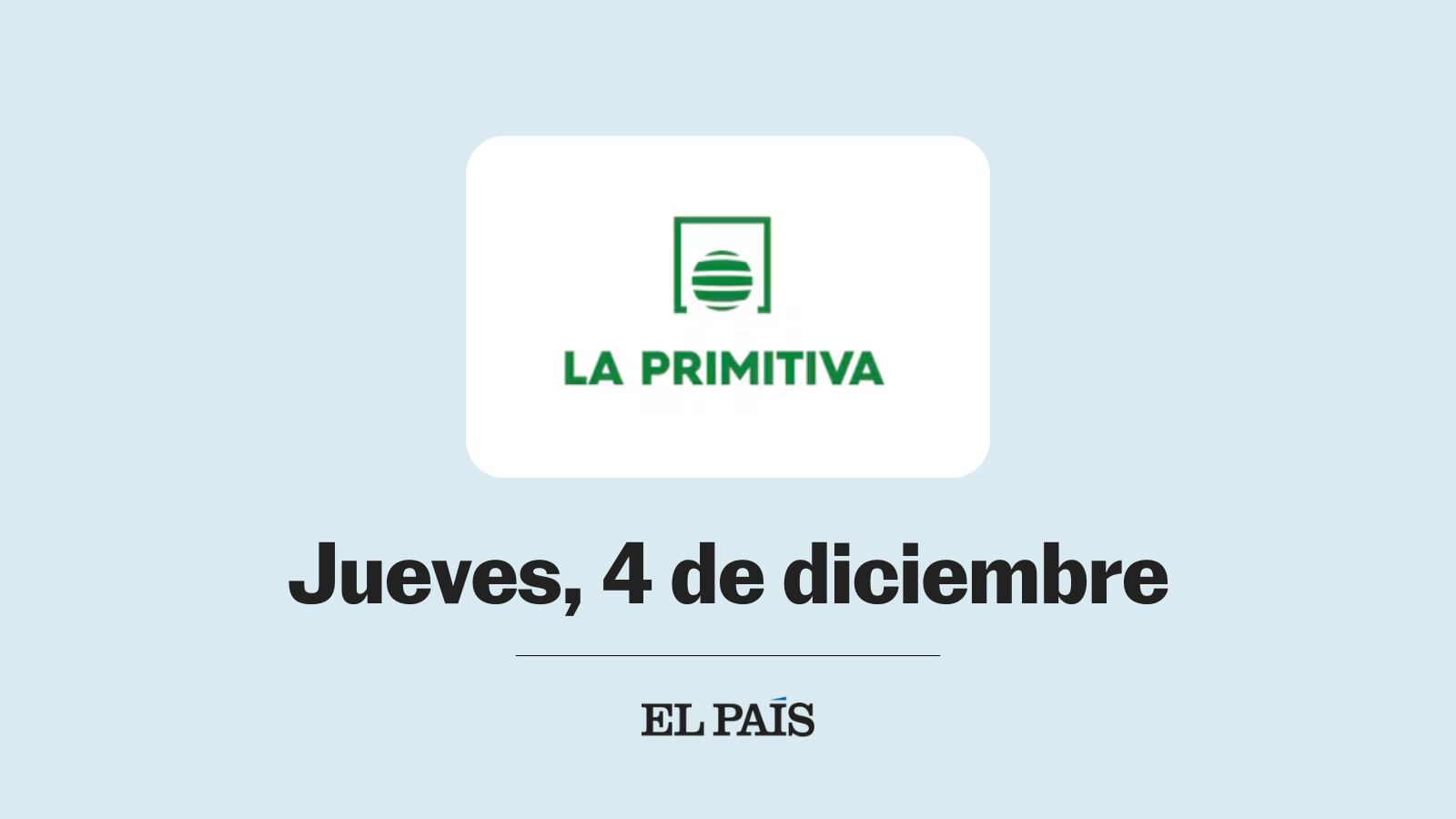La Primitiva: sorteo del jueves 4 de diciembre