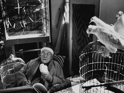 Retrato de Henri Matisse captado en 1943-44 en su villa <i>Le Rêve</i>