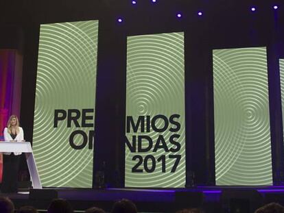 Gala de los Premios Ondas 2017 en el Palacio de Congresos de Sevilla.