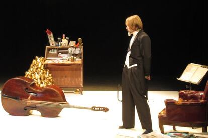 Una escena de 'El contrabajista'.