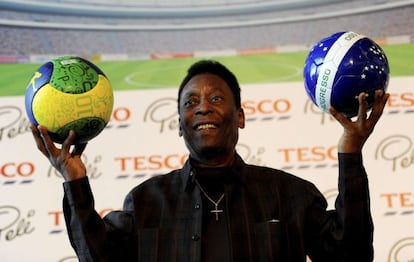 Pelé, el març d'aquest any, a Varsòvia (Polònia).