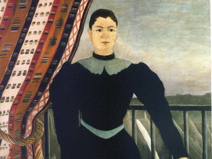 <i>Portrait de femme</i> (1895), de Henri Rousseau (Laval, 1844-París, 1910), se exhibe en en el Museo Guggenheim Bilbao.