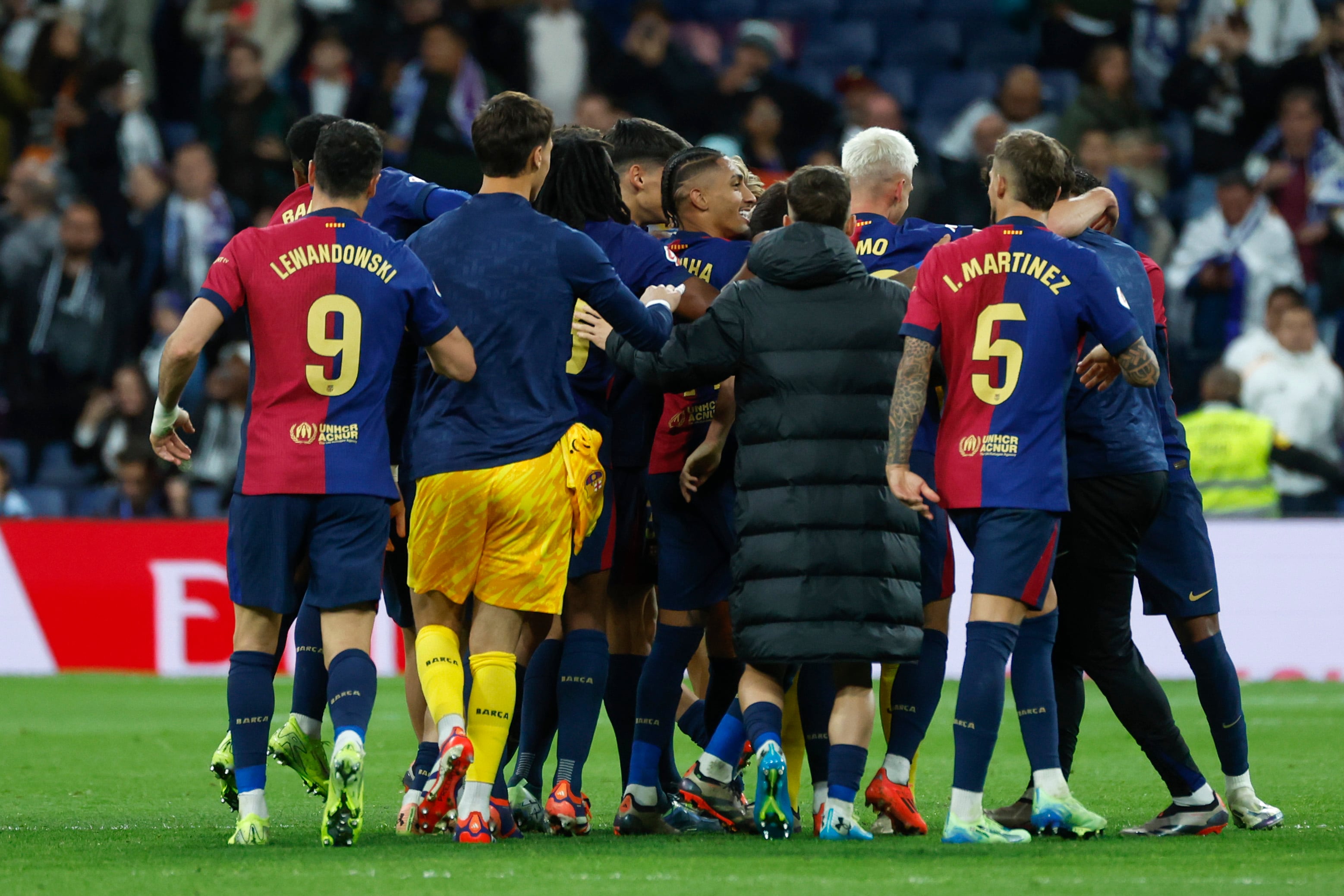 Real Madrid - Barcelona en directo | Íñigo Martínez, tras el partido: “Queda muchísimo, pero este es el camino a seguir”