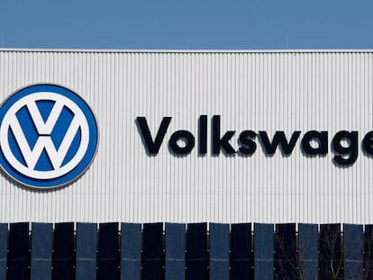 En la imagen, el logotipo de Volkswagen. 