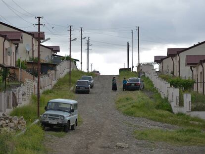 Municipio de Mataghis, en la frontera entre Armenia y Azerbaiyán.