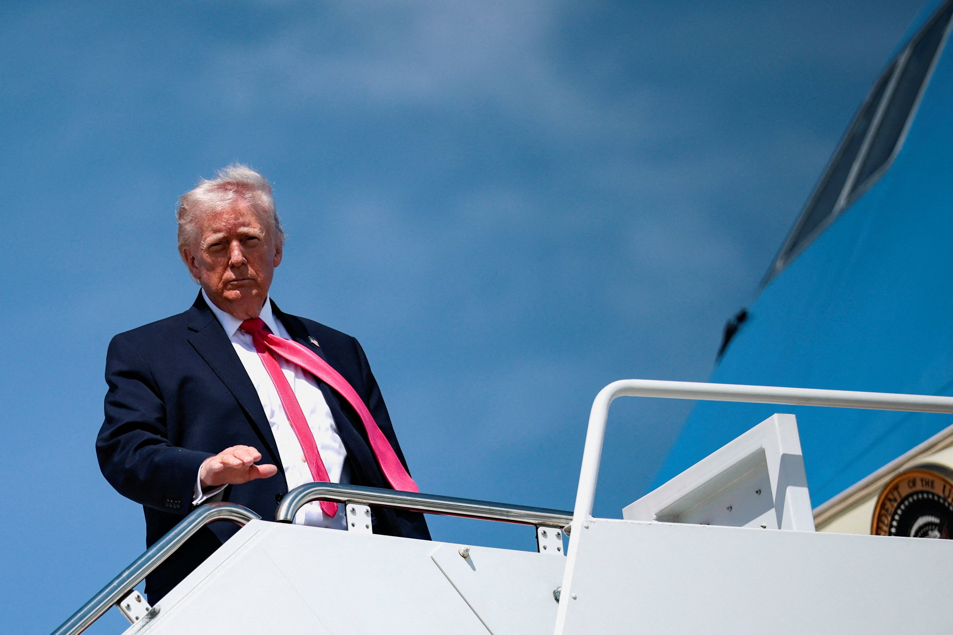 Trump dice que la relación con Irán es “muy buena” y ve posible una negociación “este fin de semana”