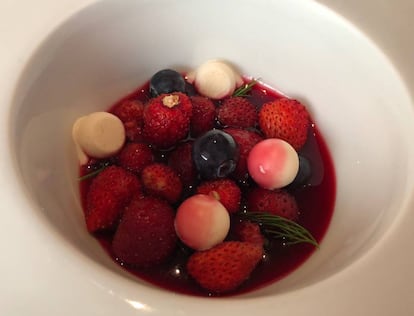 REMOLACHA, FRUTOS ROJOS, LECHE FRESCA Y ENELDO / CAPEL