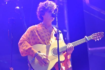 Guitarricadelafuente en el festival Jardín de las Delicias.