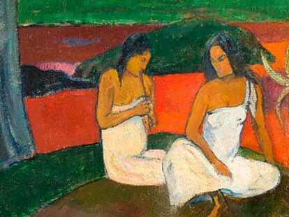 Cuadro ‘Mata Mua’ de Paul Gauguin.